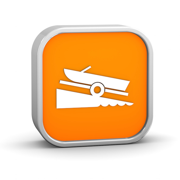 boat trailer reversing course